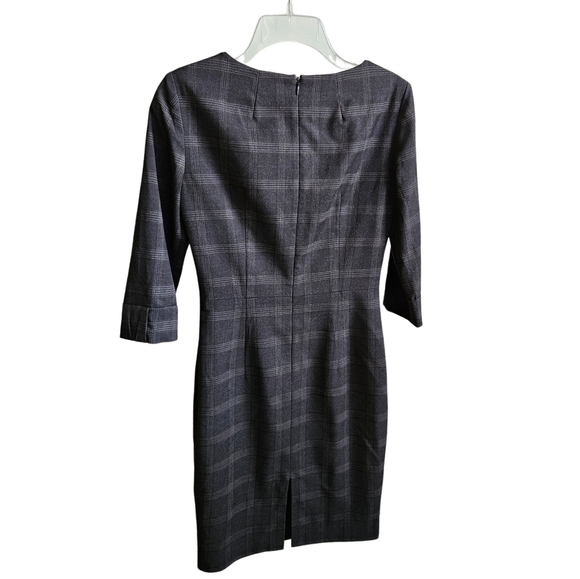 Sandra Angelozzi - plaid power dress - us size 0 - Picture 2 of 6